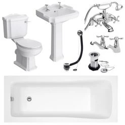 Oxford 1600 Complete Bathroom Suite