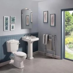 Oxford Traditional Free Standing Single Ended Roll Top Bath Suite -Bathroom Suites Sales Oxford Traditional Free Standing Single Ended Roll Top Bath Suite d2 460