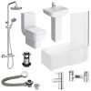 Pro 600 B-Shaped 1700 Complete Bathroom Package