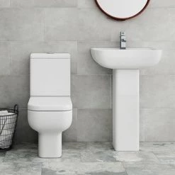 Pro 600 Modern Free Standing Bath Suite 10 Pro 600 Modern Free Standing Bath Suite -Bathroom Suites Sales P6MB DETAIL04 460