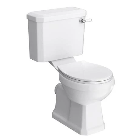 Nuie Carlton 4-Piece Traditional 2TH Bathroom Suite - 500mm Basin 2 Nuie Carlton 4-Piece Traditional 2TH Bathroom Suite - 500mm Basin - Image 2