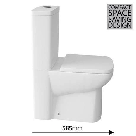 Nuie Renoir 4-Piece Modern Bathroom Suite 2 Nuie Renoir 4-Piece Modern Bathroom Suite - Image 2