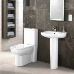 Nuie Renoir 4-Piece Modern Bathroom Suite