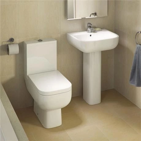 RAK Series 600 Bathroom Suite with Orlando Corner Bath - Right Hand Option 2 RAK Series 600 Bathroom Suite with Orlando Corner Bath - Right Hand Option - Image 2