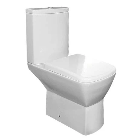 RAK Summit Cloakroom Suite - Close Coupled WC + 40cm Hand Basin 3 RAK Summit Cloakroom Suite - Close Coupled WC + 40cm Hand Basin - Image 3