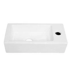 Rondo Cloakroom Suite (Toilet + Wall Hung Basin) -Bathroom Suites Sales RCS d2 460