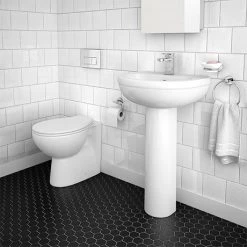 Sofia Modern Bathroom Suite (Back To Wall)