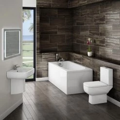 Small Modern Bathroom Suite