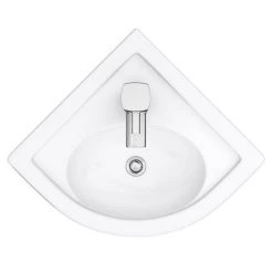 Tina Compact Cloakroom Suite + Single Lever Basin Mixer Tap -Bathroom Suites Sales TCSM N D5 460