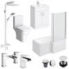 Toreno L-Shaped 1500 Complete Bathroom Package