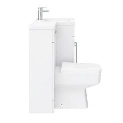 Valencia 1100mm Bathroom Combination Suite Unit with Basin + Square Toilet -Bathroom Suites Sales VAL1100S D5 460