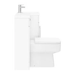 Valencia 900mm Combination Bathroom Suite Unit + Square Toilet -Bathroom Suites Sales VAL900S D6 460