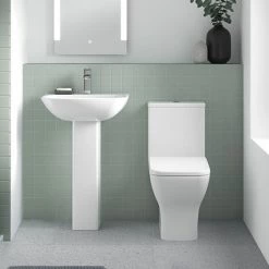 Venice Modern BTW 4-Piece Bathroom Suite