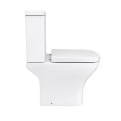 Venice Cloakroom Suite (465mm Countertop Basin, Gloss White Floating Shelf + Toilet) 8 Venice Cloakroom Suite (465mm Countertop Basin, Gloss White Floating Shelf + Toilet) -Bathroom Suites Sales VCS01 d2 460