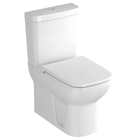 VitrA - S20 Model 4 Piece Suite - Closed Back CC Toilet & 60cm Basin - 1 or 2 Tap Holes 2 VitrA - S20 Model 4 Piece Suite - Closed Back CC Toilet & 60cm Basin - 1 or 2 Tap Holes - Image 2