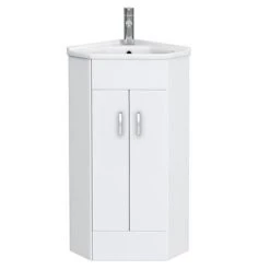 Alaska Cloakroom Suite + Corner Basin -Bathroom Suites Sales VTCW001CC N D2 460