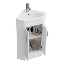 Alaska Cloakroom Suite + Corner Basin -Bathroom Suites Sales VTCW001CC N D3 460