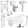 Winchester Traditional Complete Roll Top Bathroom Package (1710mm)