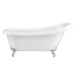 Winchester Traditional Free Standing Roll Top Slipper Bathroom Suite (1550mm) -Bathroom Suites Sales Winchester Traditional Free Standing Roll Top Slipper Bathroom Suite t1 460